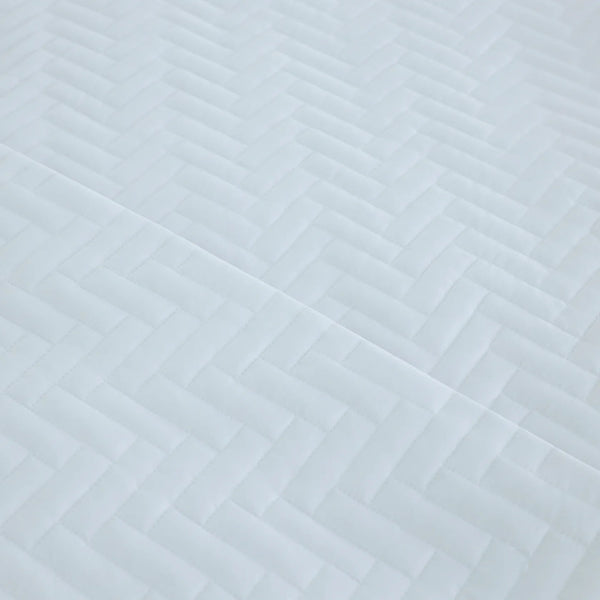 Martex Ultra Touch Suites Coverlet, White