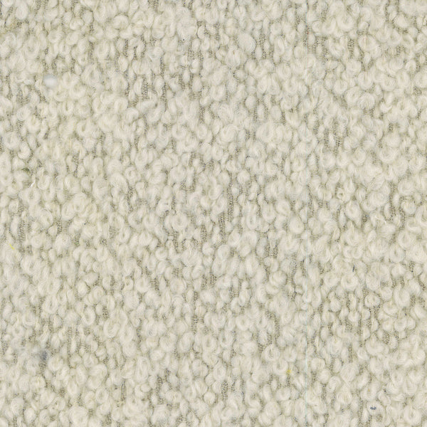 Lou Round Stool, Matalpaca Boucle - Crème