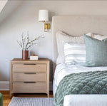 Messina Nightstand in Beach Finish