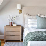 Messina Nightstand in Beach Finish