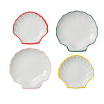 Mini Shell Plates, Set of 4