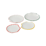 Mini Shell Plates, Set of 4