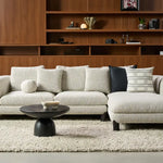 Fasika Coffee Table, Concrete Black, 27.6" Dia