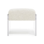 Jasper Fabric Ottoman, Performance Fabric