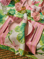 Geranium Multi Linen Napkins, Set of 8