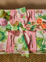 Geranium Multi Linen Napkins, Set of 8