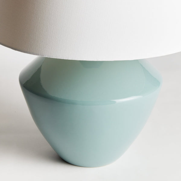 Clyde Lamp, Celadon, 27.5"H