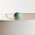 Clyde Lamp, Celadon, 27.5"H
