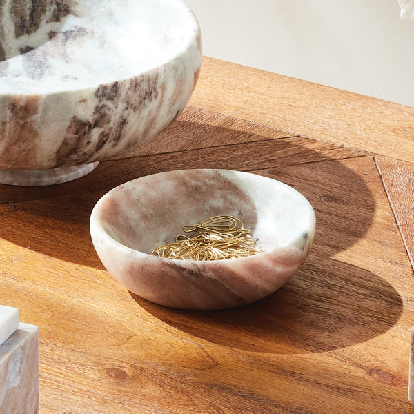 Josephine Marble Bowl, 6"Dia