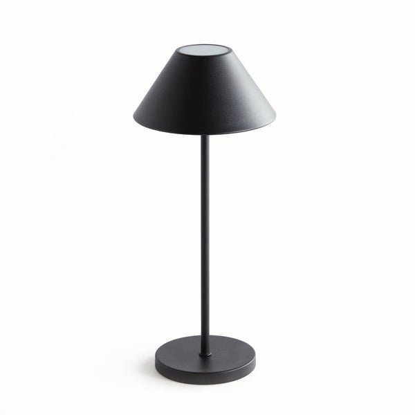 Alluna Cordless LED Lamp, Black, 14"H