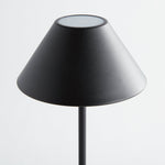 Alluna Cordless LED Lamp, Black, 14"H