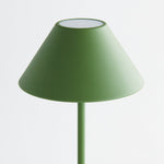 Alluna Cordless LED Lamp, Dark Green, 14"H