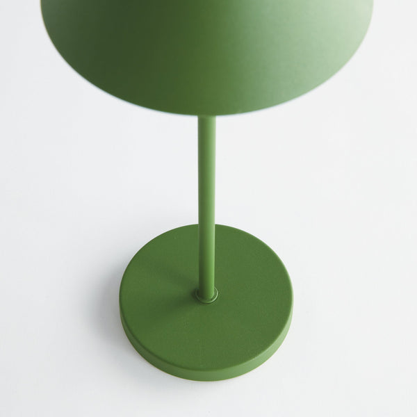 Alluna Cordless LED Lamp, Dark Green, 14"H