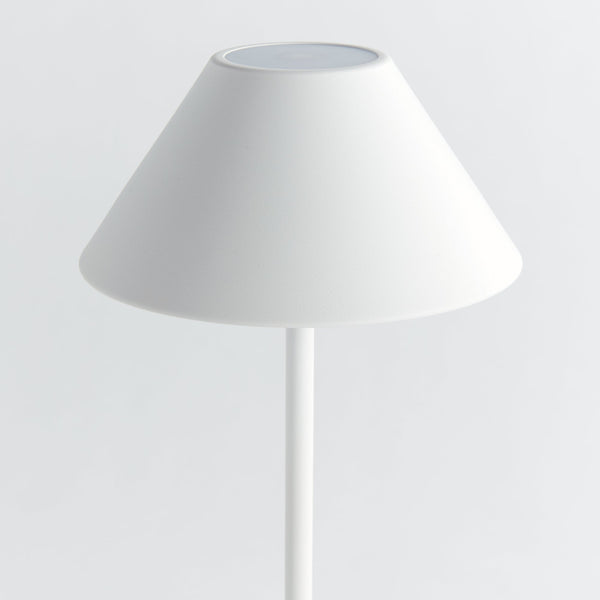 Alluna Cordless LED Lamp, White, 14"H