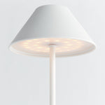 Alluna Cordless LED Lamp, White, 14"H