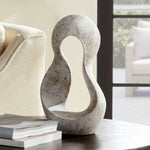 Lyra Sculpture - Brown, 12.25"H