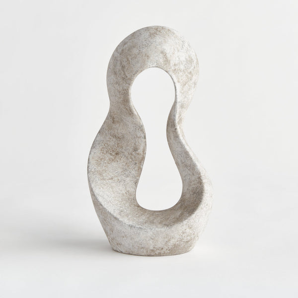 Lyra Sculpture - Brown, 12.25"H