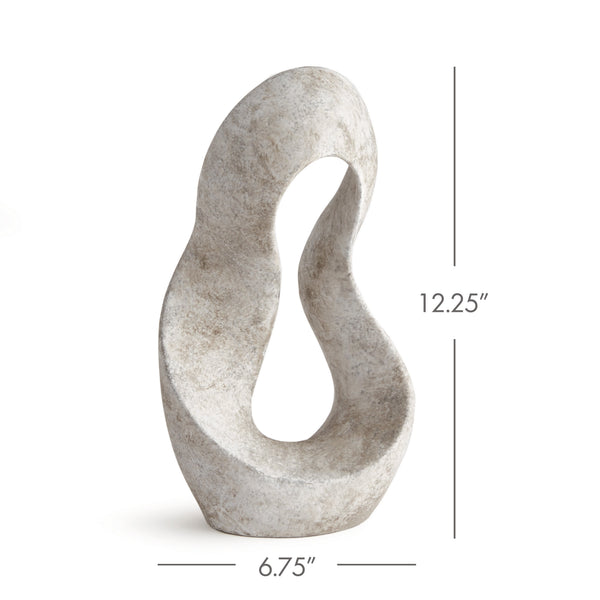 Lyra Sculpture - Brown, 12.25"H