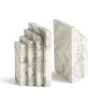 Jaqueline Marble Bookends