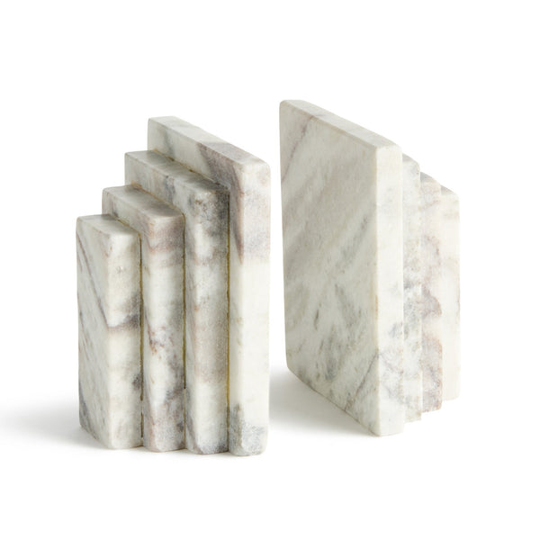 Jaqueline Marble Bookends