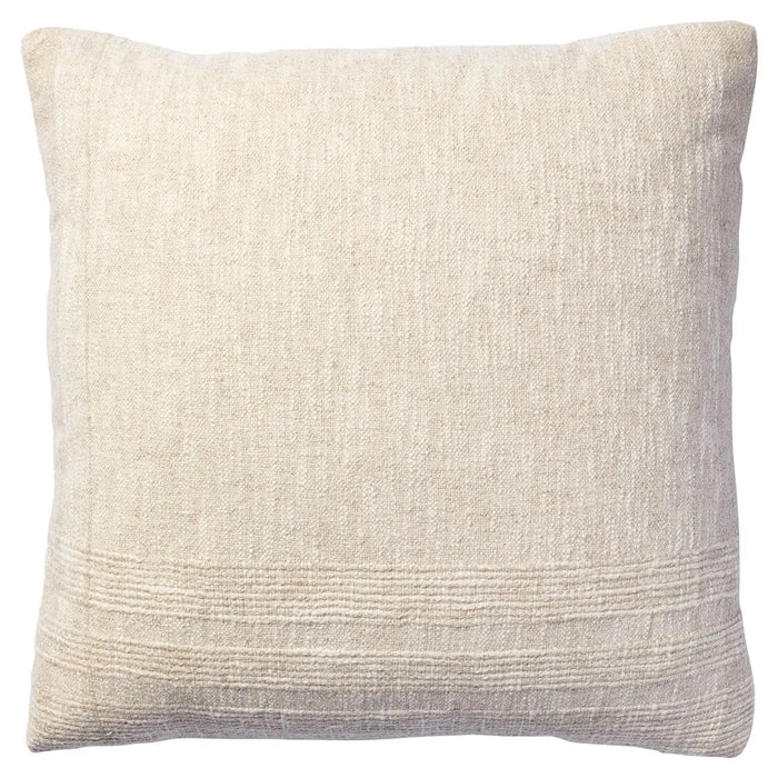 Novia Pillow - Sand, 24" x 24"