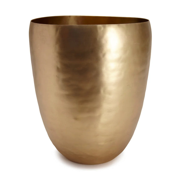 Nile Waste Basket, Gold