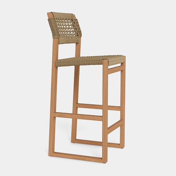 Noosa Counter Stool, Teak Natural