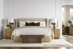 Nova King Bed - Johnny Sand/Saddle