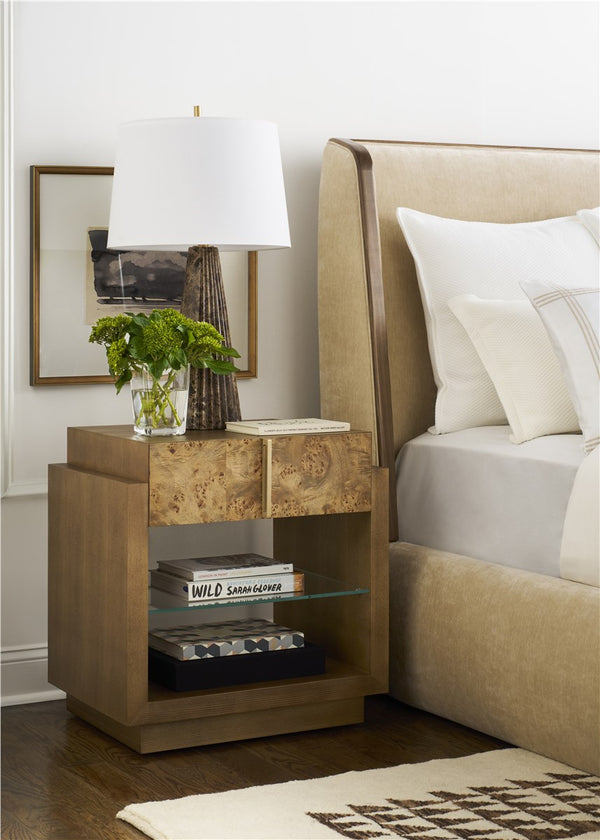 Nova King Bed - Johnny Sand/Saddle