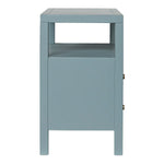 Maribelle Scallop Nightstand - Slate Blue, 28" W