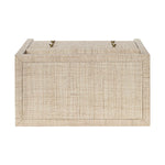 Paloma 2 Drawer Raffia Wrapped Night Stand - Natural, 28"W