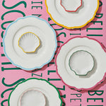 Mini Shell Plates, Set of 4