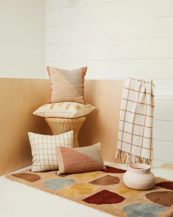 Angle Pillow, Terracotta