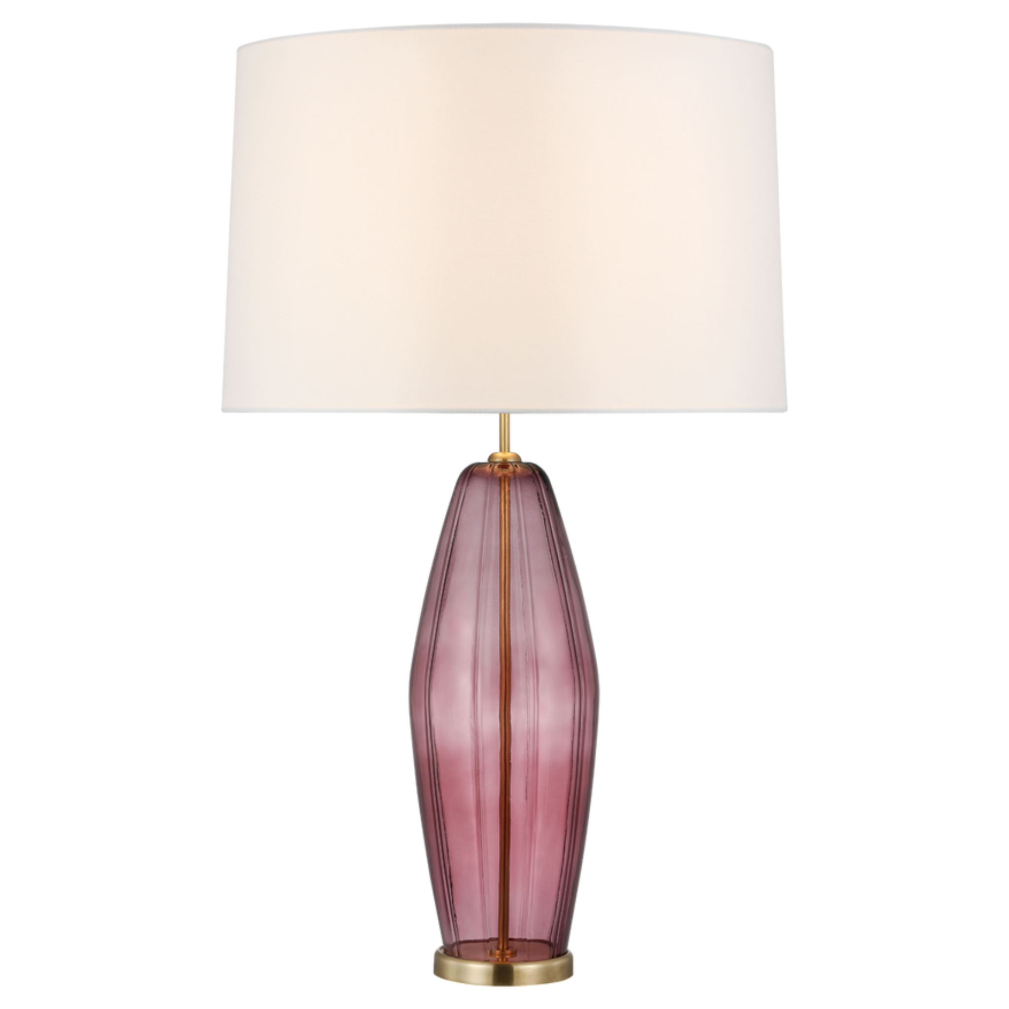 Everleigh Large Fluted Table Lamp, Orchid