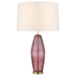 Everleigh Large Fluted Table Lamp, Orchid