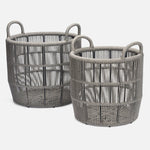 Alcoy Basket, Slate, 2 Sizes