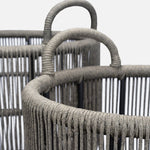 Alcoy Basket, Slate, 2 Sizes