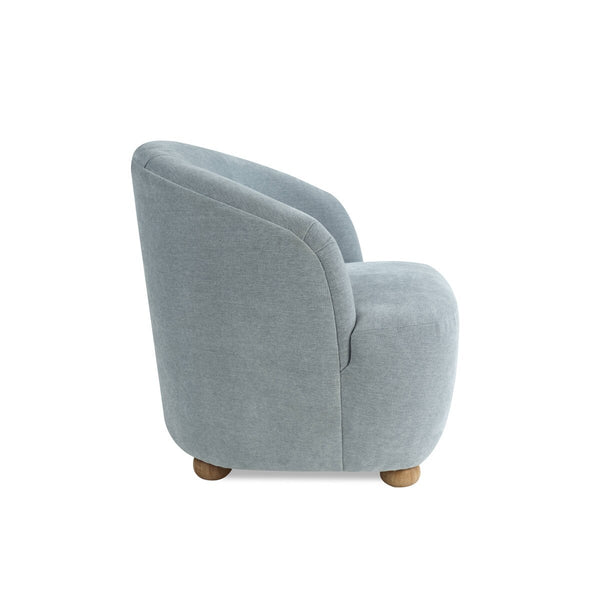Moira Arm Chair - Slate Blue, 32.5" W