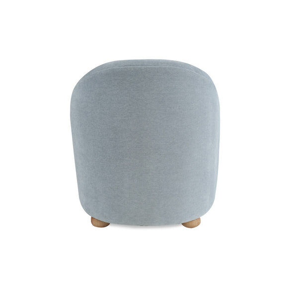 Moira Arm Chair - Slate Blue, 32.5" W