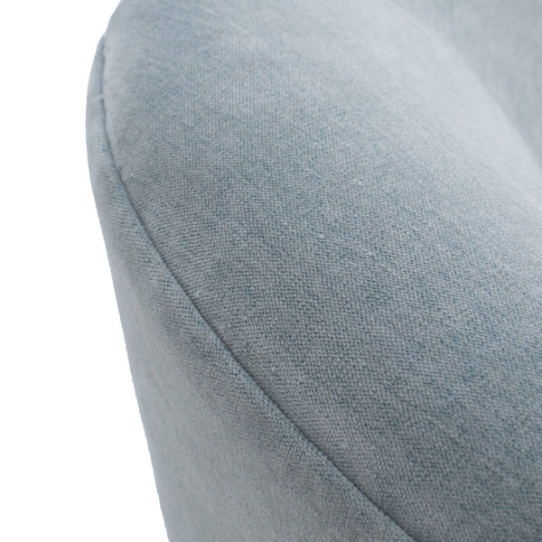 Moira Arm Chair - Slate Blue, 32.5" W