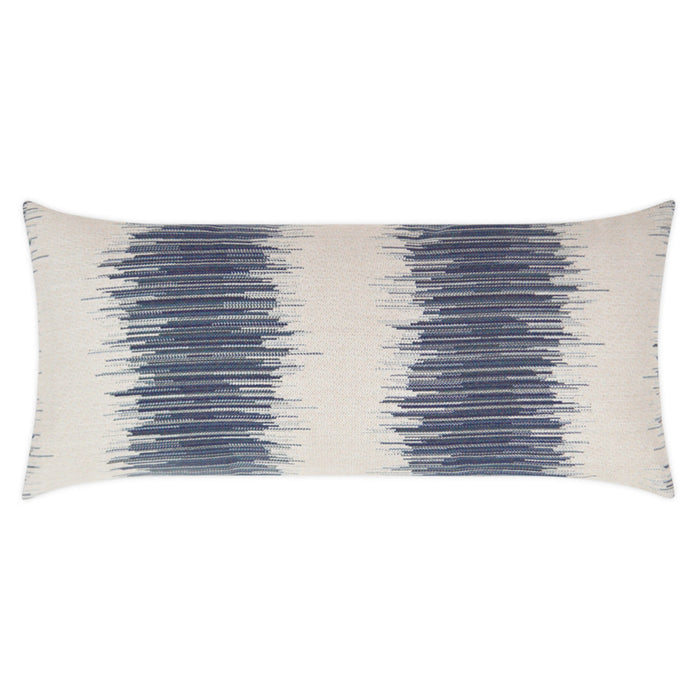 Impromptu Lumbar, Indigo, 12" x 24"