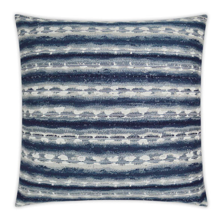 Sunshibo Stripe Indoor/Outdoor Pillow, 22" x 22"