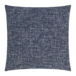 Double Trouble Indoor/Outdoor Pillow, Navy 22" x 22"