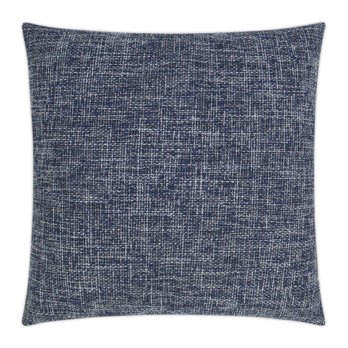Double Trouble Indoor/Outdoor Pillow, Navy 22" x 22"