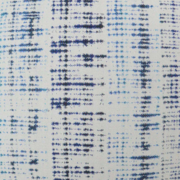 Mizu Indoor/Outdoor Pillow, Indigo 22" x 22"