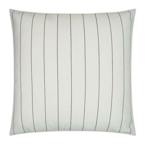 Malibu Indoor/Outdoor Pillow, White 22" x 22"