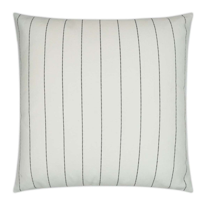 Malibu Indoor/Outdoor Pillow, White 22" x 22"