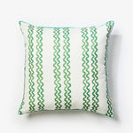 Double Waves Green, Indoor/Outdoor, 24” x 24”