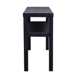 Indigo Road by Egypt Sherrod Gia Raffia Console Table - Navy, 47"W x 15"D
