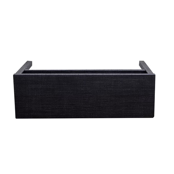 Indigo Road by Egypt Sherrod Gia Raffia Console Table - Navy, 47"W x 15"D